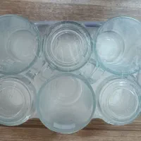 لیوان دسته دار و کتری  و دکوری برنجی