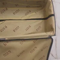 چمدان سایز کوچک برزنتی در حد نو کاملا سالم