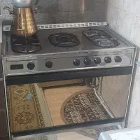 اجاق سینجرگاز پنج شعله فردار تمام استیل
