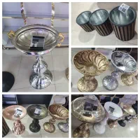 جام آبکاری طلایی و نقره ایی