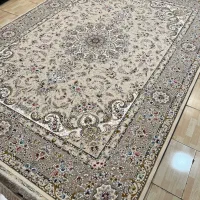 فرش ۹ متری ۱۵۰۰ شانه تراکم ۴۵۰۰ دستبافگونه اکرولیک
