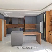 هایگلاس کابینت مات،نئو کلاسیک ،ام دی اف، انزو