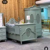 تخت نوزاد نوجوان مدل آسنات