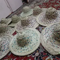 کلاه و زنبیل حصیری