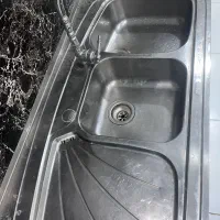سینک دو قلو استیل البرز