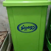 سطل آشغال بزرگ و محکم نو