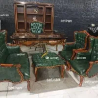ست میز و مبلمان کلاسیک اداری