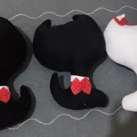 عروسک گربه پارچه ای