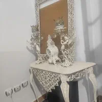 آیینه شمعدان در حد فقط آیینه اش شکسته