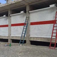 کرکره برقی شیشه سکوریت جک پارکینگی