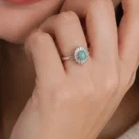 انگشتر نقره زنانه