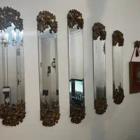 فروش آینه آنتیک و بوفه تمام چوب