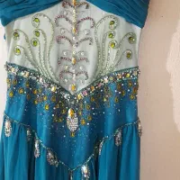لباس مجلسی سنگ دوزی شده عربی