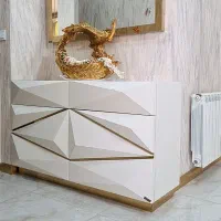 اینه و کنسول سه بعدی برجسته پینترستی