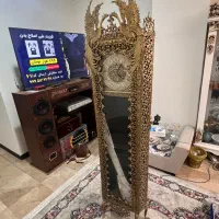 ساعت ایستاده برنجی