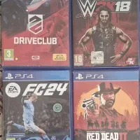 بازی ps4 ردد۲ ـ کشتی کج ـ درایو کلاب ـ fc24