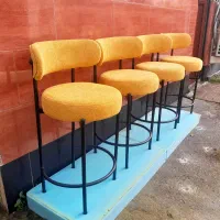 صندلی فلزی تدی مستقیم از تولیدی