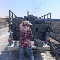 بلوک زنی  حمل و نقل مصالح