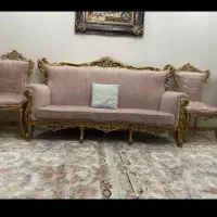 یک دست مبل ۹نفره سالم استیل
