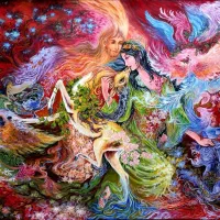 سفارش نقاشی مدادرنگی/سیاه‌قلم/اکرلیک