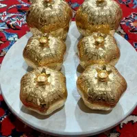 قندان طلایی انار