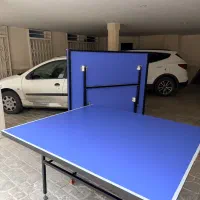 میز پینگ پنگ هشت چرخ سالم