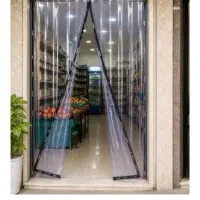 پرده پلاستیکی شفاف جنس ضخیم درجه یک