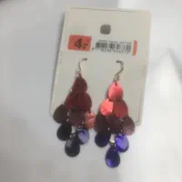 گوشواره پولکی