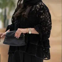 مانتو گیپور مشکی