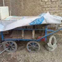 گاری چهار چرخ برای باقاله فروشی