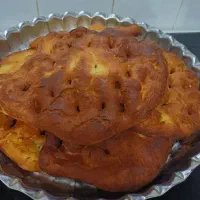 نان محلی ورشته خشکارخانگی