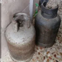 دوعدد کپسول گاز پرسی