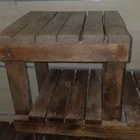 استند گل تماما چوب روس