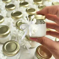 ساخت انواع گیفت شمع عقد