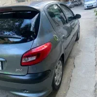 پژو 206 مدل 85 با لوازم