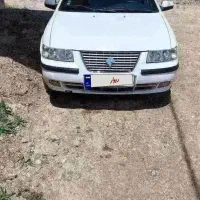 سمند EF7 دوگانه کارخانه CNG شاسی پلمپ و بی رنگ