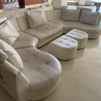 مبل ۸ نفره چرم