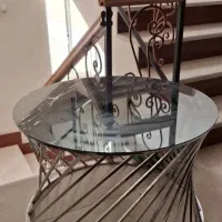 میز استیل وسط مبل