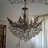 لوستر برنج ۱۰ شاخه