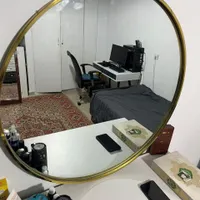 آینه دیواری گرد