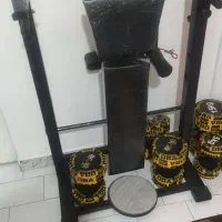 دستگاه بدنسازی ۴۲ کاره با پک هالتر و وزنه