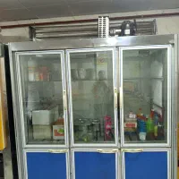 یخچال کبابی بدنه استیل شش درب