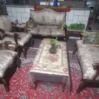 مبل چوبی کلاسیک