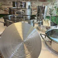 قابلمه چدن استیل تکی سایزتک ضمانت لیزرگارانتی دار