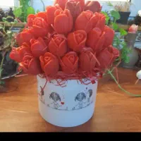 باکس گل شمعی