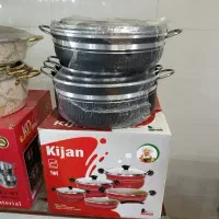 سرویس قابلمه 7 پارچه گرانیتی سایز 32 (سایز بزرگ)