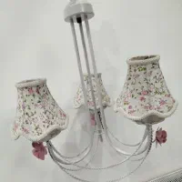 لوستر فرفورژه گلدار درحد