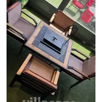 میزوصندلی باغی /صندلی چوب و فلز modern