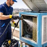 تعمیرات پکیج آبگرمکن کولر ابی دینام پمپ آب اندیشه