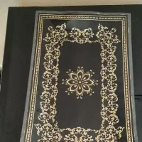 سینی مجلسی مشکی طلایی